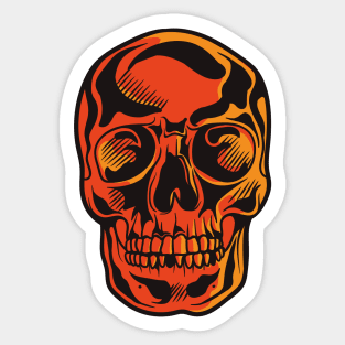 skull Sticker